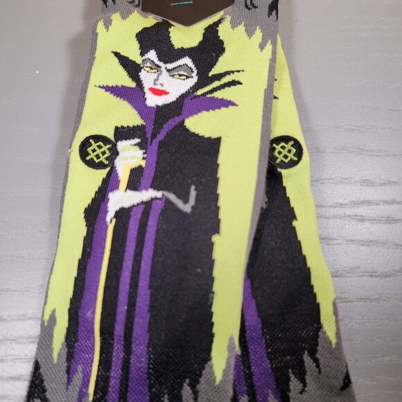 Stance Disney Villains Maleficent Casual Crew Socks Unisex Size Small Grey - Picture 2 of 5